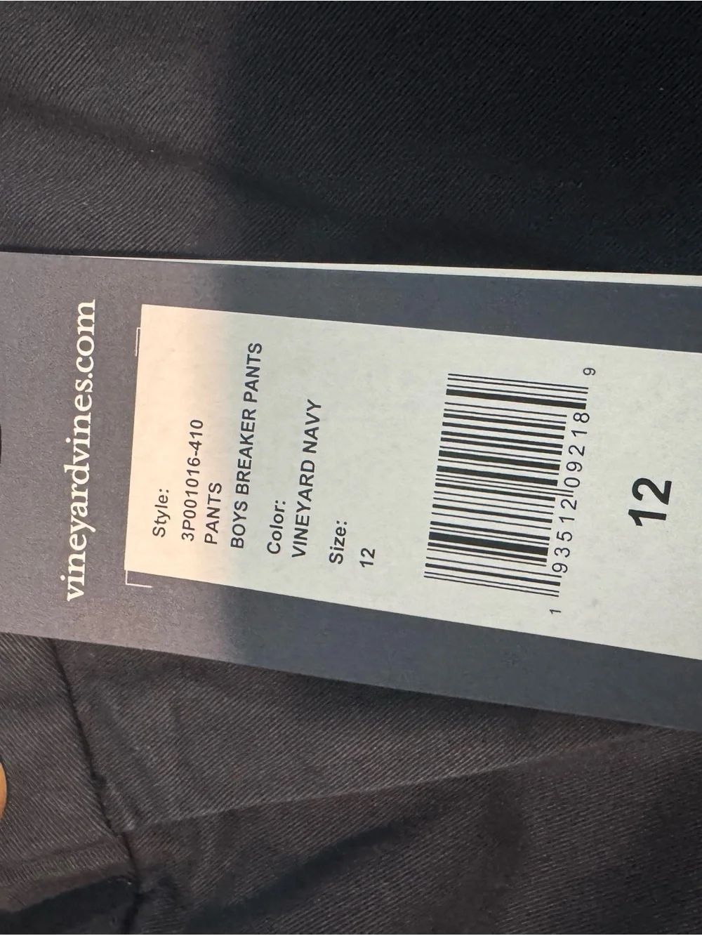 Vineyard Vines Kid’s Navy Chinos